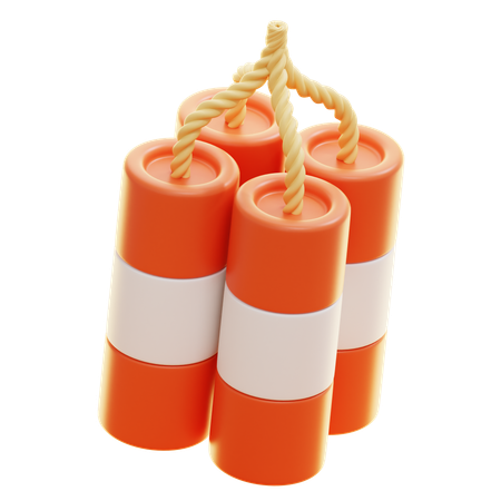 Dinamite  3D Icon