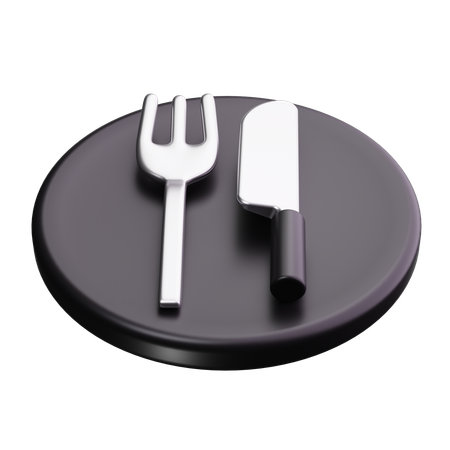 Repas du soir  3D Icon