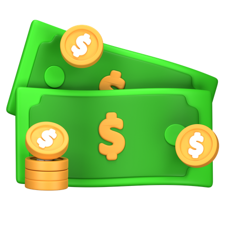 Dinero  3D Icon