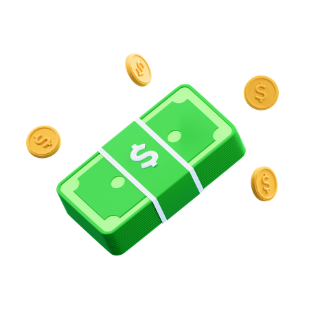 Dinero  3D Icon