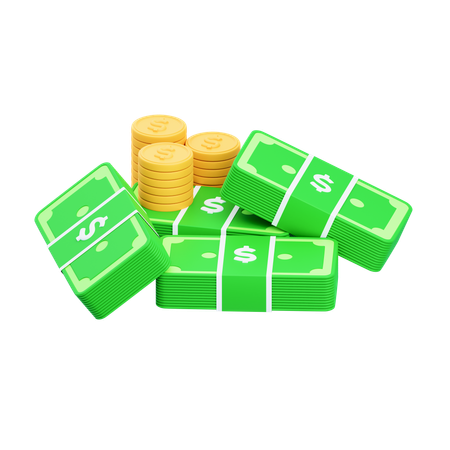 Dinero  3D Icon