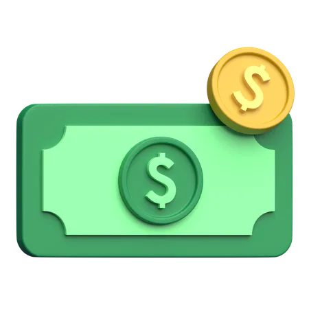 Dinero  3D Icon