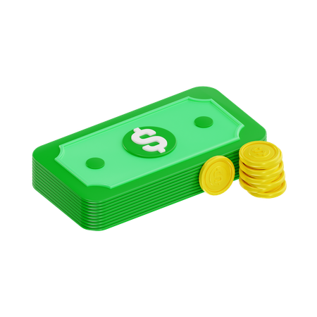 Dinero  3D Icon