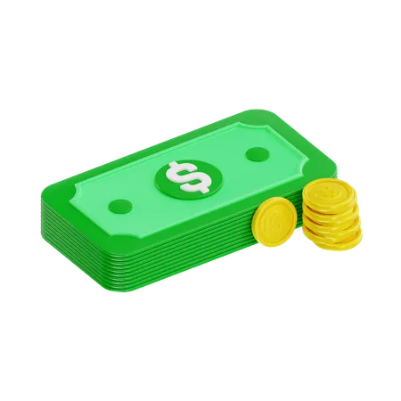 Dinero  3D Icon