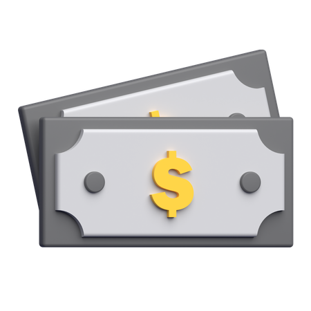 Dinero  3D Icon