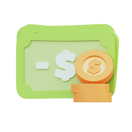 Dinero  3D Icon