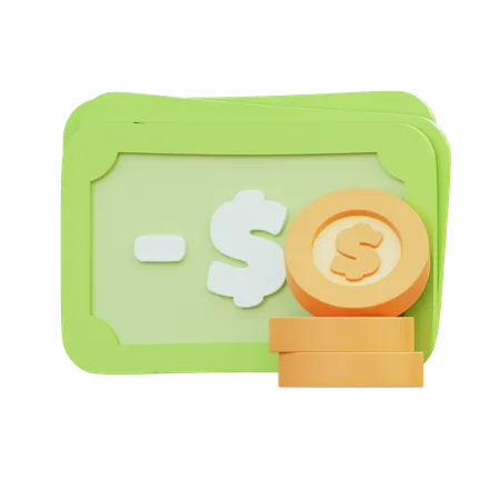 Dinero  3D Icon