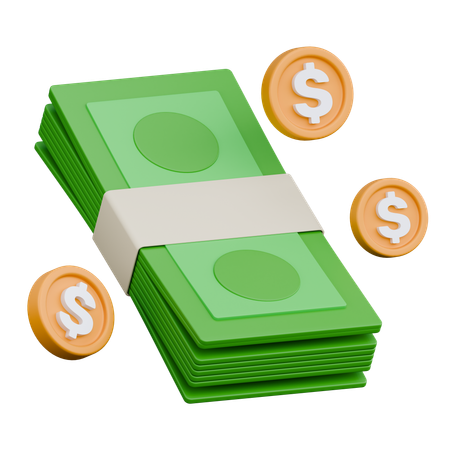 Dinero  3D Icon