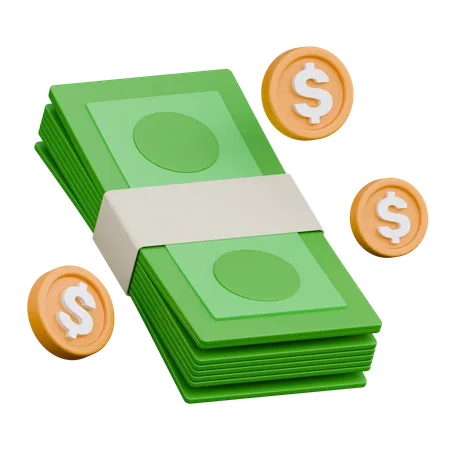 Dinero  3D Icon