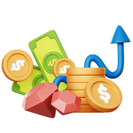 Dinero  3D Icon