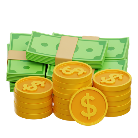 Dinero  3D Icon