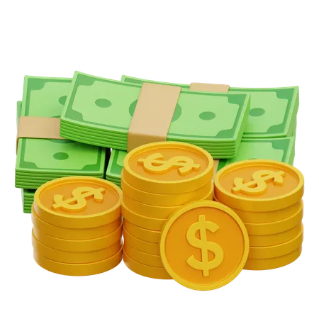 Dinero  3D Icon