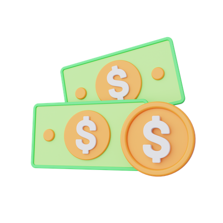 Dinero  3D Icon