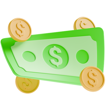 Dinero  3D Icon