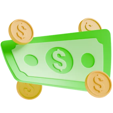 Dinero  3D Icon