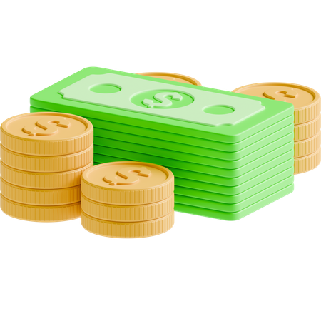 Dinero  3D Icon