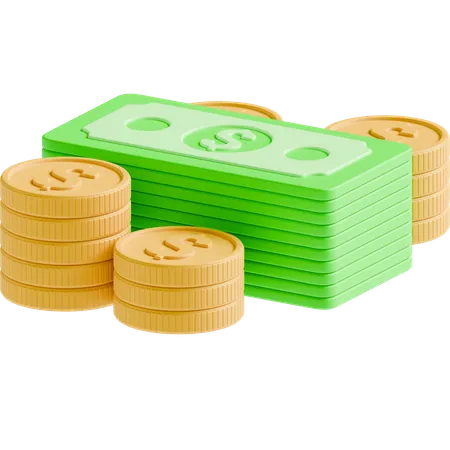 Dinero  3D Icon