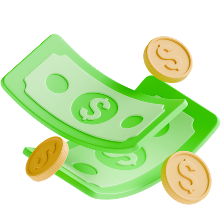 Dinero  3D Icon