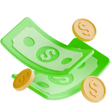 Dinero  3D Icon