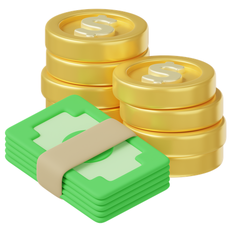 Dinero  3D Icon