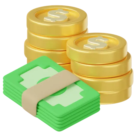 Dinero  3D Icon