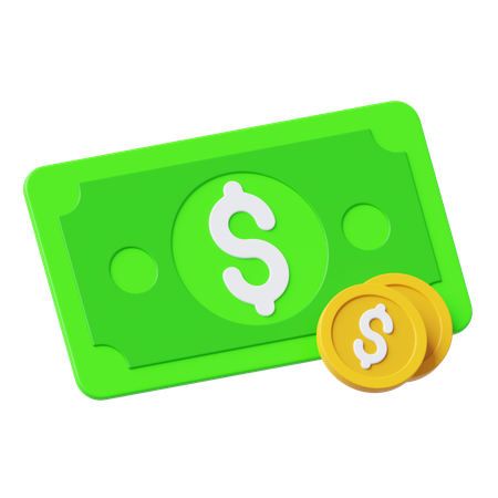 Dinero  3D Icon