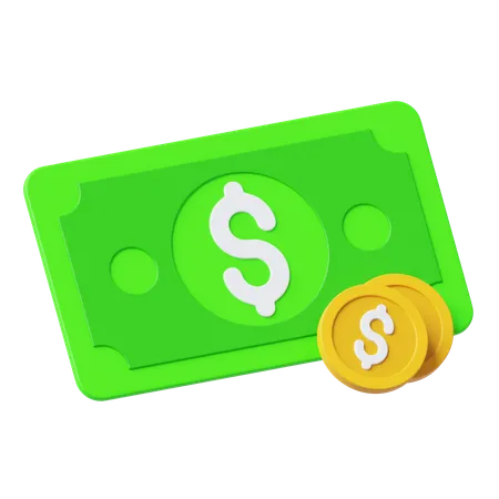 Dinero  3D Icon