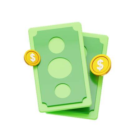 Dinero  3D Icon