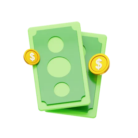 Dinero  3D Icon