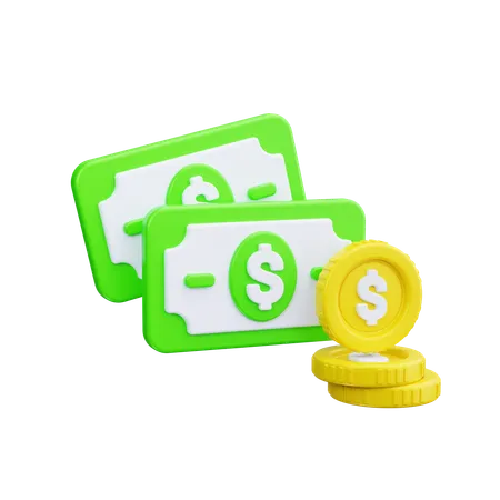 Dinero  3D Icon