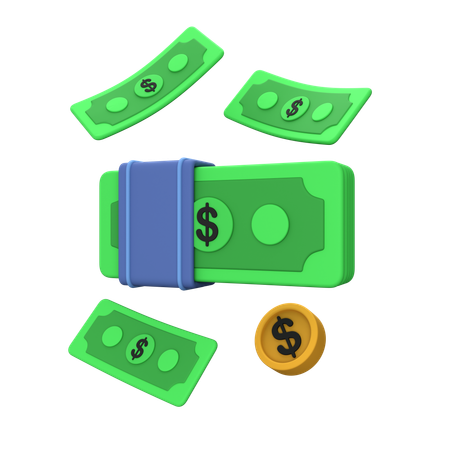 Dinero  3D Icon