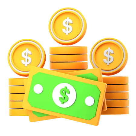 Dinero  3D Icon