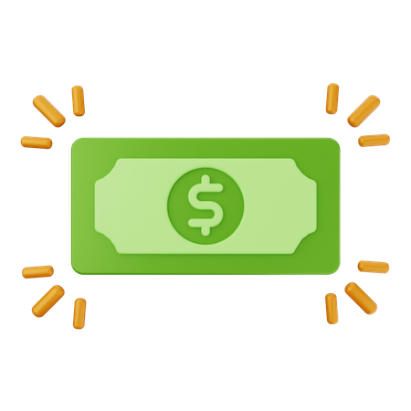 Dinero  3D Icon