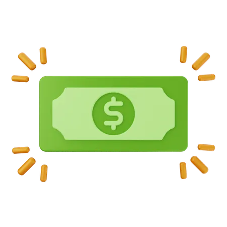 Dinero  3D Icon