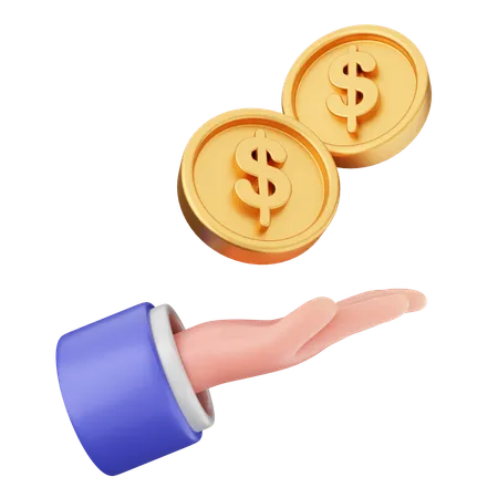 Dinero  3D Icon