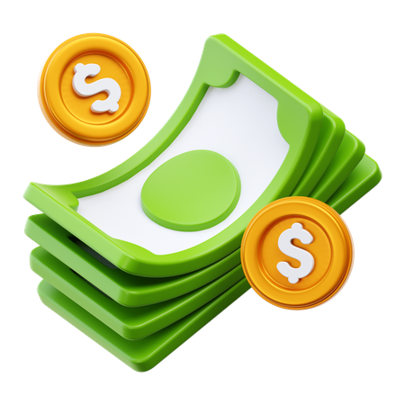 Dinero  3D Icon