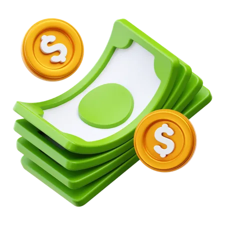 Dinero  3D Icon