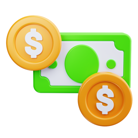 Dinero  3D Icon