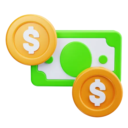 Dinero  3D Icon