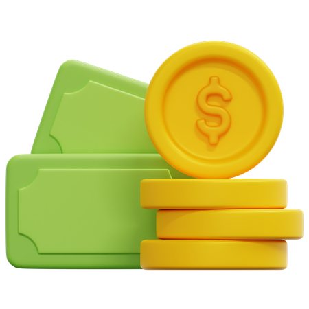 Dinero  3D Icon