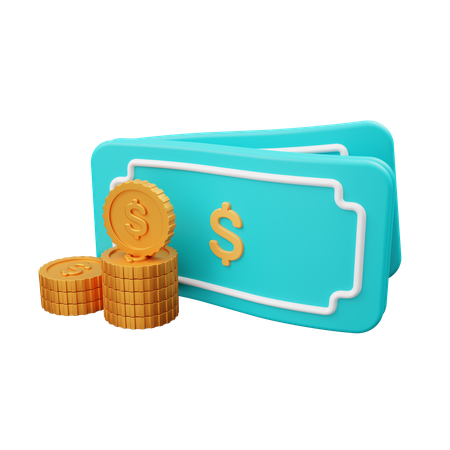 Dinero  3D Illustration