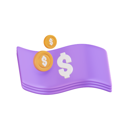 Dinero  3D Icon