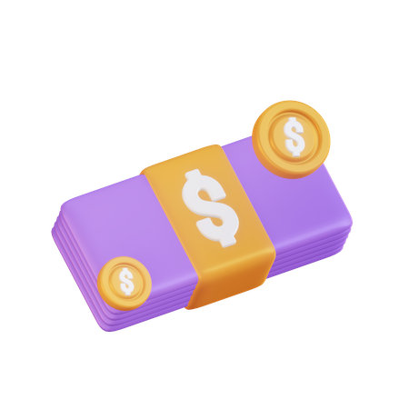 Dinero  3D Icon