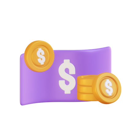Dinero  3D Icon