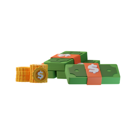 Dinero  3D Icon