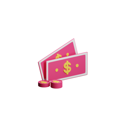 Dinero  3D Illustration