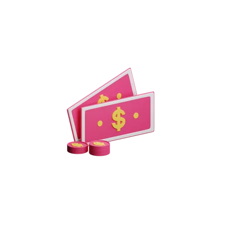 Dinero  3D Illustration