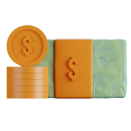 Dinero  3D Icon