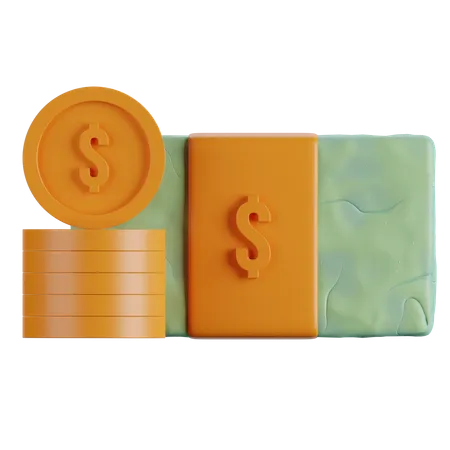 Dinero  3D Icon