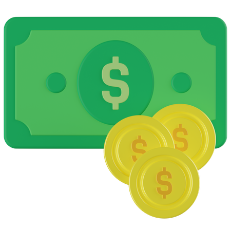 Dinero  3D Icon